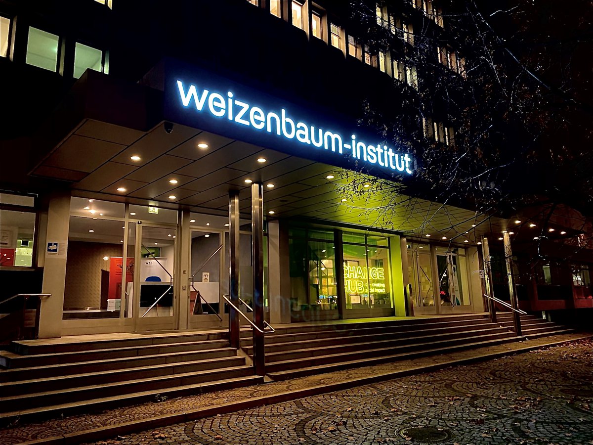 Spannender #Job an der Schnittstelle von #Digitalisierung und #Gesellschaft: Du studierst #Sozialwissenschaften und hast Interesse, an interdisziplinären Forschungsprojekten mitzuarbeiten? Dann bewirb dich bis 20.1. als Studentische Hilfskraft. 
weizenbaum-institut.de/news/studentis…