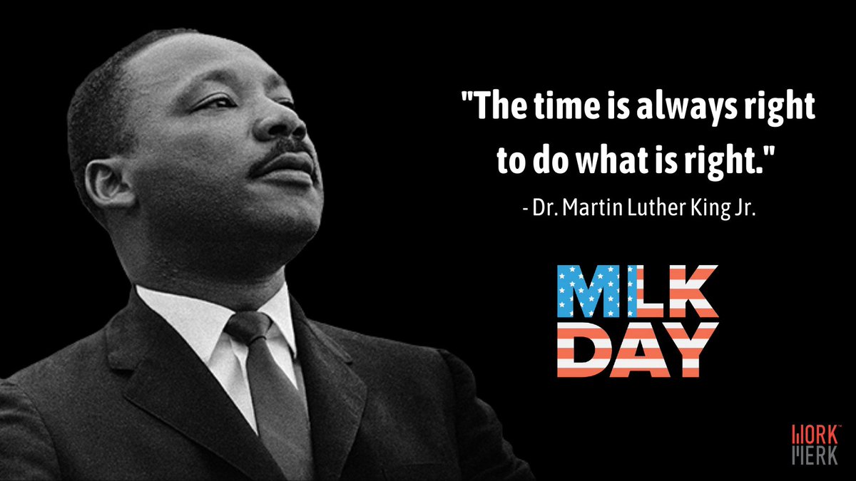 Today we honor the life and legacy of Dr. Martin Luther King Jr., a civil rights leader and national hero 🙏❤️