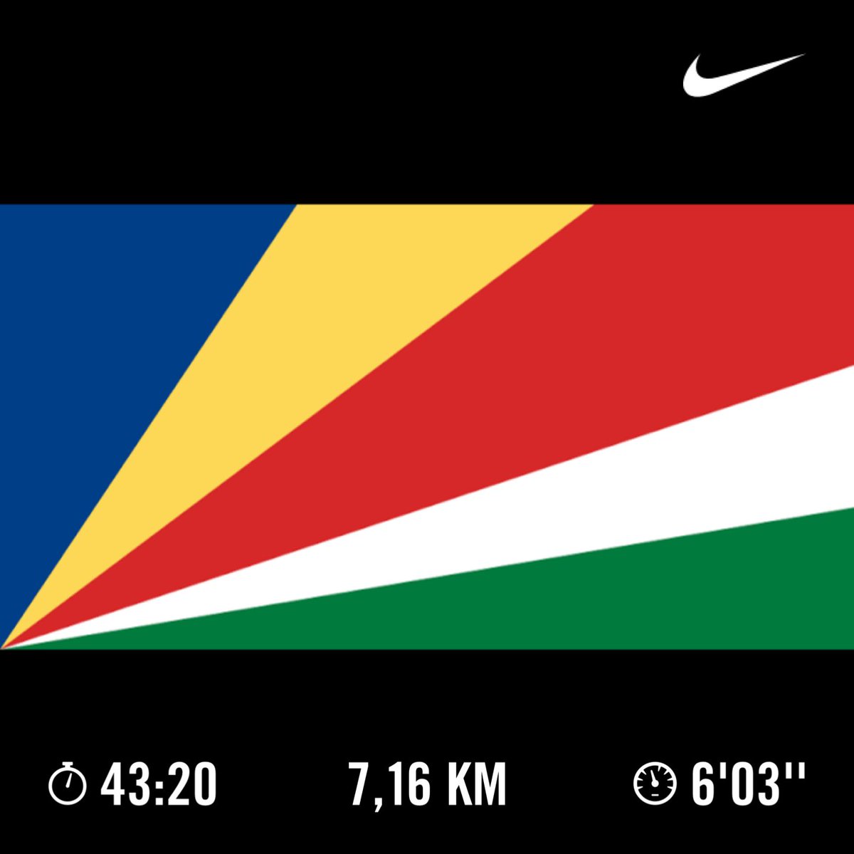 Mfanaboy's tweet image. Seychelles 🇸🇨 

Blue: sea &amp;amp; sky
Yellow: sun &amp;amp; its power to sustain life on earth 
Red: determination &amp;amp; courage of the people of Seychelles 
White: harmony &amp;amp; social justice
Green: natural environment &amp;amp; land of Seychelles

#AfricanFlags
#RunningWithTumiSole