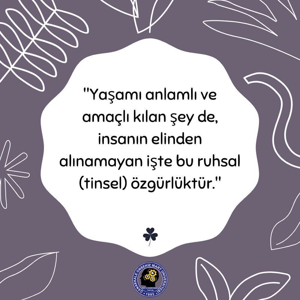 comukad17's tweet photo. #kad #kritikveanalitikdüşünce #çomü #insanınanlamarayışı https://t.co/Pp4K072yeb