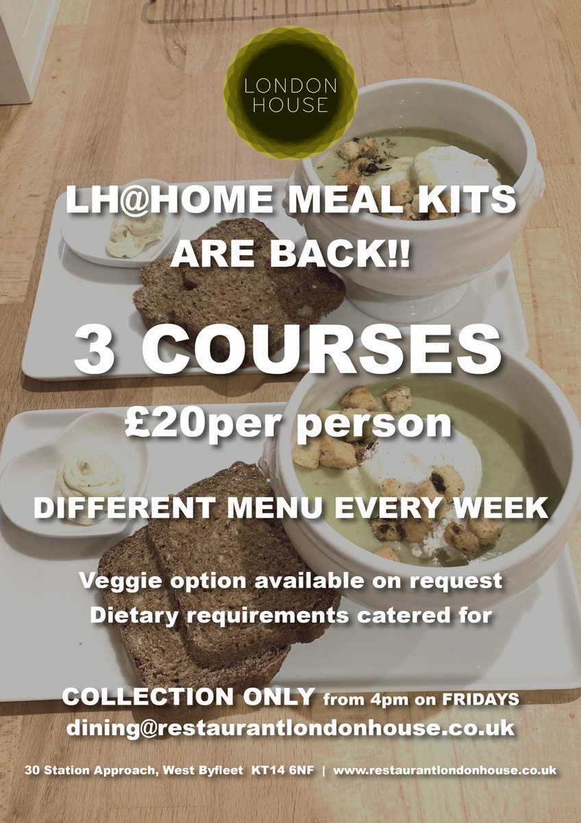 BenPiette1's tweet photo. Back at it this week 👨‍🍳🔪😁 @_londonhouse....this will have to do until you can sit at our table..#mealkit #eatintohelpout #shoplocal #foodparcels #weeklytakeaway #weekendtreat https://t.co/kQFFDPBENQ