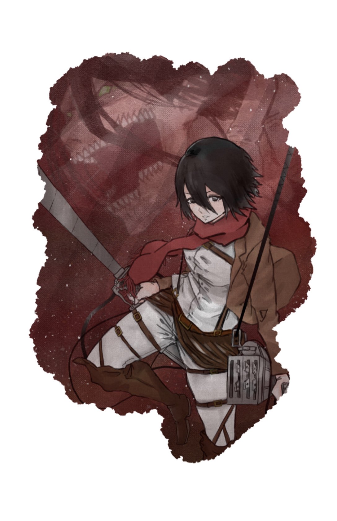 まごころ 進撃の巨人 ミカサ 進撃の巨人 進撃の巨人thefinalseason イラスト好きな人と繋がりたい イラスト デジタルイラスト イラスト依頼 T Co 84xpflrcei Twitter