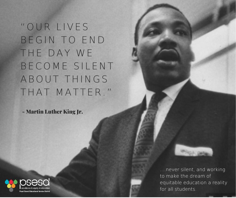 EducareSeattle's tweet photo. This weekend, we honor the work and teachings of Martin Luther King. #MLKDay. https://t.co/ZpNRKFh2NN