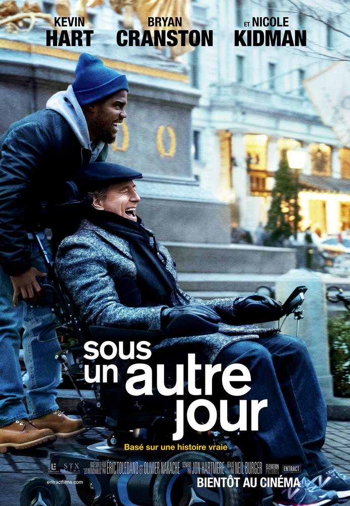 andyfgorman's tweet photo. @PortiaCrowe Personal favourite is the US remake of the French movie Intouchable, the Upside, which was translated to Sous un Autre Jour. https://t.co/xy33ToojHw