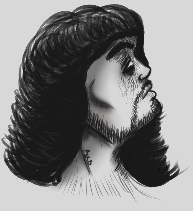 A Drawing I did to practice my shading. 
#drawing #blackandwhite #realism