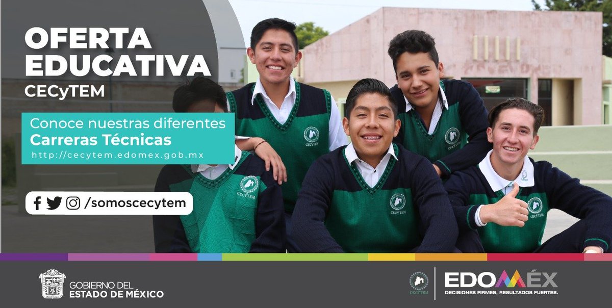 CecytemMetepec2's tweet photo. ¿Conoces la oferta educativa que te ofrece el CECYTEM PLANTEL METEPEC II?
* Técnico en Programación.
* Técnico en Animación Digital
Espera la convocatoria para tu registro
https://t.co/vVO1qJF1Gy
@somoscecytem @CecytemMetepec2 https://t.co/OkzEox2fXK
