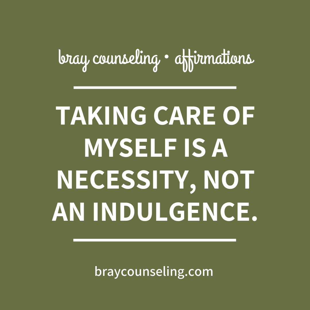 You cannot: 

Show up for your family
Show up for your friends 
Show up for your peers
Show up for your colleagues 
Show up for your neighbors

If you don't show up for yourself first. Remember taking care of yourself is a requirement that needs to be met, not an indulgence.