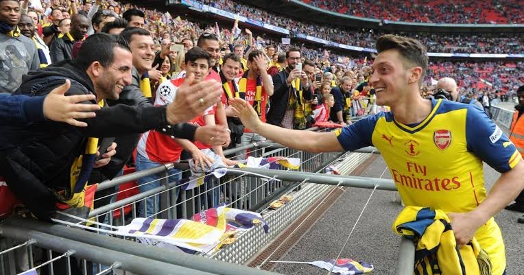 He helped Arsenal win consecutive FA Cup’s after a 4-0 win vs Villa. A third trophy in 12 months for the German.