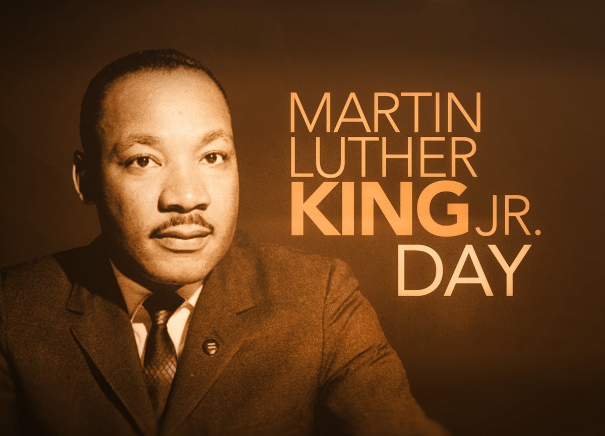Happy Martin Luther King Jr. Day! May we honor him today.  #MartinLutherKing #MLKday #ML

"Darkness cannot drive out darkness; only light can do that. Hate cannot drive out hate; only love can do that." - Martin Luther King Jr.