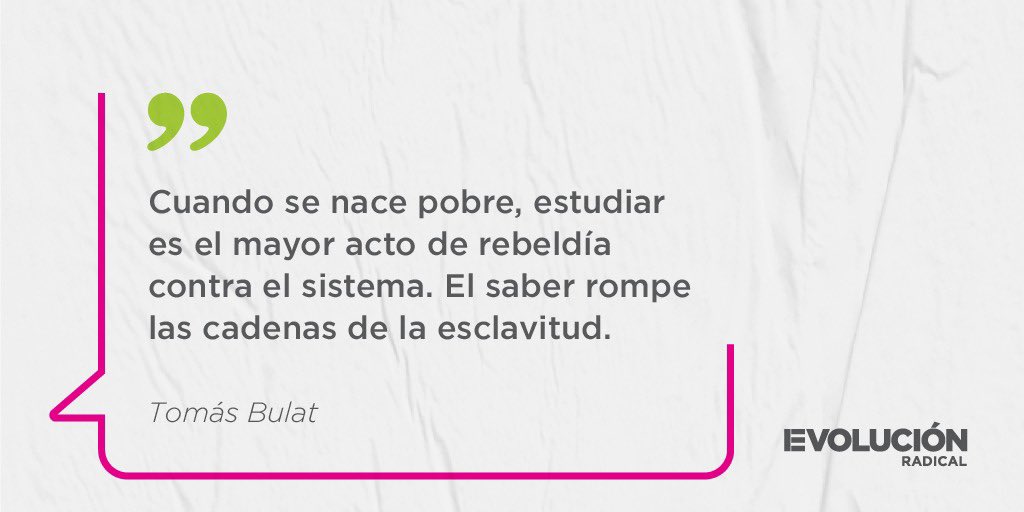 Yaco_Emiliano's tweet photo. La mejor inversión que podemos hacer como Estado y sociedad es en la educación de cada ciudadano. Bulat solía insistir y reflexionar sobre esto en cada charla,entrevista,clase.
Cambiar nuestra visión y ver a la educación como el motor de crecimiento de nuestro país, priorizándola https://t.co/8m7whAtDuS