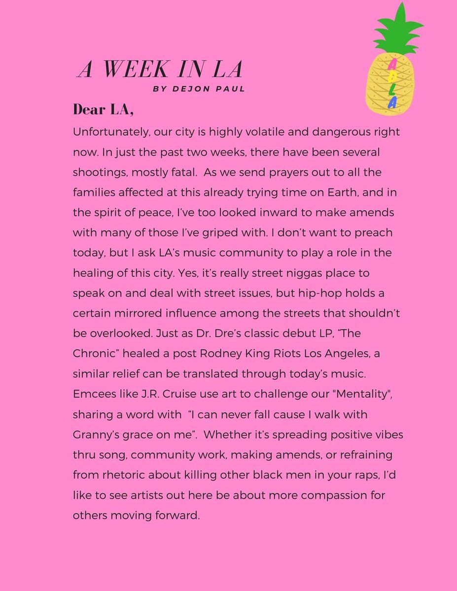 Dear LA, 🌴🍍 adayin.la/home/f/a-week-…