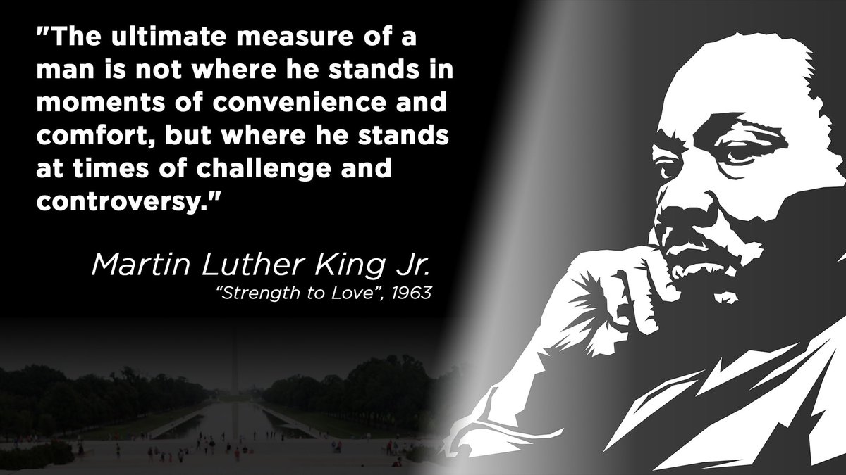 MLK, Jr. unapologetically took a stand against racism. In honor of his legacy and his fight for civil rights, let us continue to educate ourselves, challenge each other to step outside our comfort zones, and use our voices to stand for what is right.

#MLKDay2021