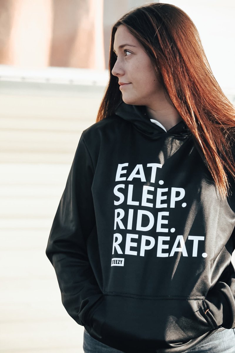 It’s always hoodie season!! Shop steezy.com 
.
#eatsleepriderepeat #steezy #hoodie
