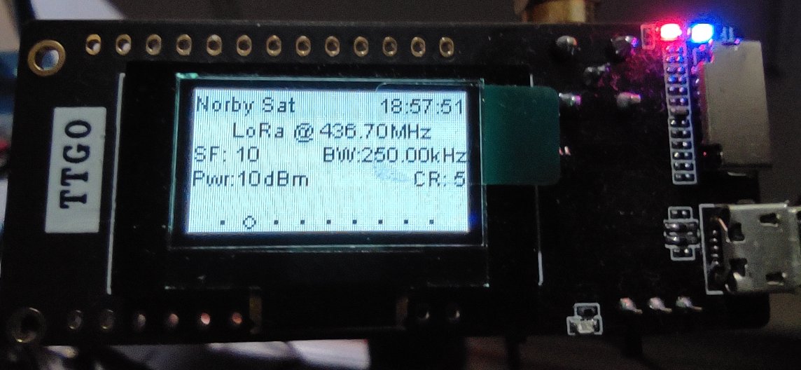 F4EWI_Thierry's tweet photo. #NorbySat décodage aujourd'hui par 5 stations Françaises de trames #LoRa. Distance de 1832km à 2403km. Réception à l'aide de #TTGO. Budget 15€ pour créer une station d'écoute (sans l'antenne). https://t.co/r4mOBW7eoi https://t.co/yMz7O6Brab