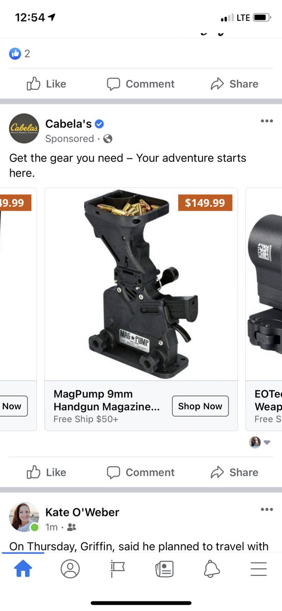 Nobody needs this shit for “home defense,”  @Facebook: