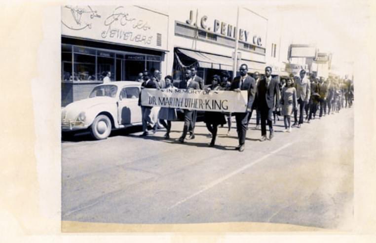 adamsstate's tweet photo. An Adams100 history moment from the archives of the Adams State Nielsen Library Collections. We’ve been an integral part of the community throughout our history. #WeAre100Years #CelebratingMLK https://t.co/o2VJmkwAa8