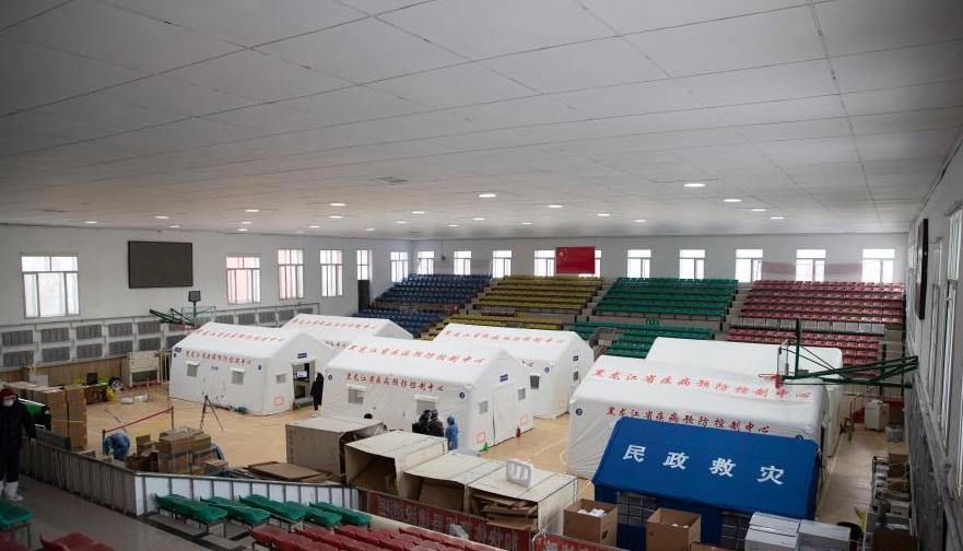 jenniferzeng97's tweet photo. Quite "magnificent"!   好壯觀呀。
P1: Quarantine site in Huangzhuang, Hebei province in China. 圖1：石家莊黃莊隔離場所
P2: Mobile testing unit in Wangkui, Heilongjiang , China. 圖2：黑龙江望奎移动方舱检测实验室
#CCPVirus #COVID19 #中共病毒 #新冠 https://t.co/IWv9yDgRZ7