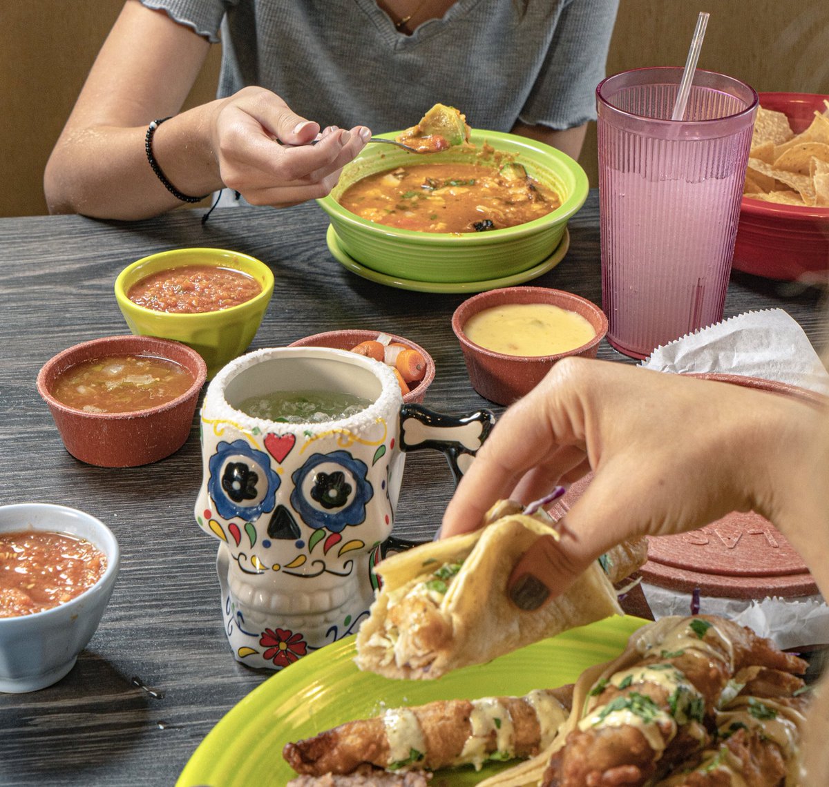 When this is your POV 😍

Leave that lunch you packed behind &amp; head on over. We’ve got all the goods you crave! 🌮🍻