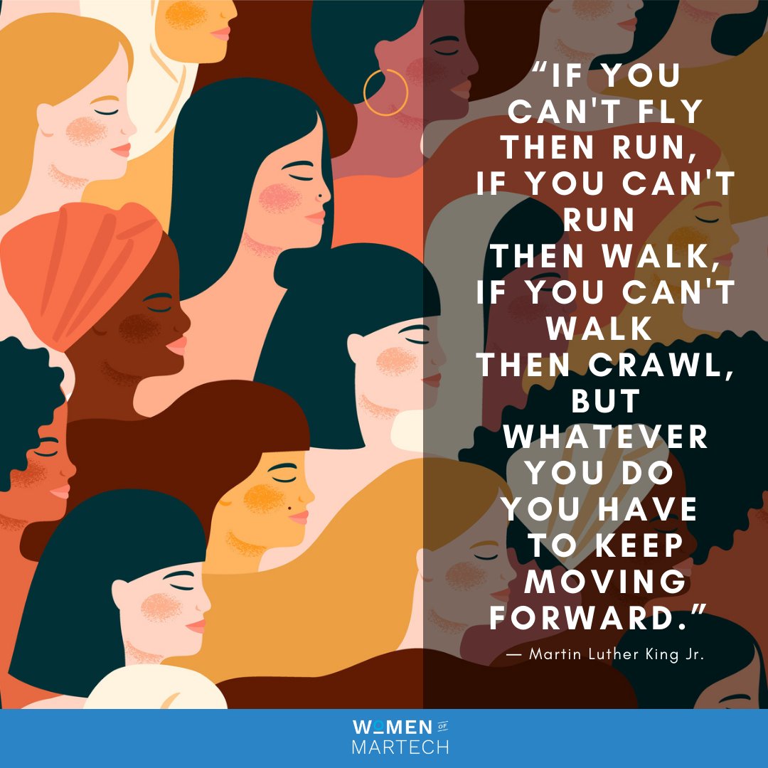 Womenofmartech's tweet photo. Today's #MotivationalMonday is inspired by wise words from Dr. Martin Luther King Jr. MLK knew that women’s rights are civil rights, and helped shape many of modern equality movements. #DiversityandInclusion https://t.co/LS4rdIr9La