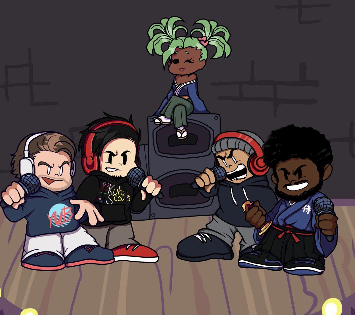 Many people requested @YuBPlays and everyone’s favorite shogun @CoryxKenshi...