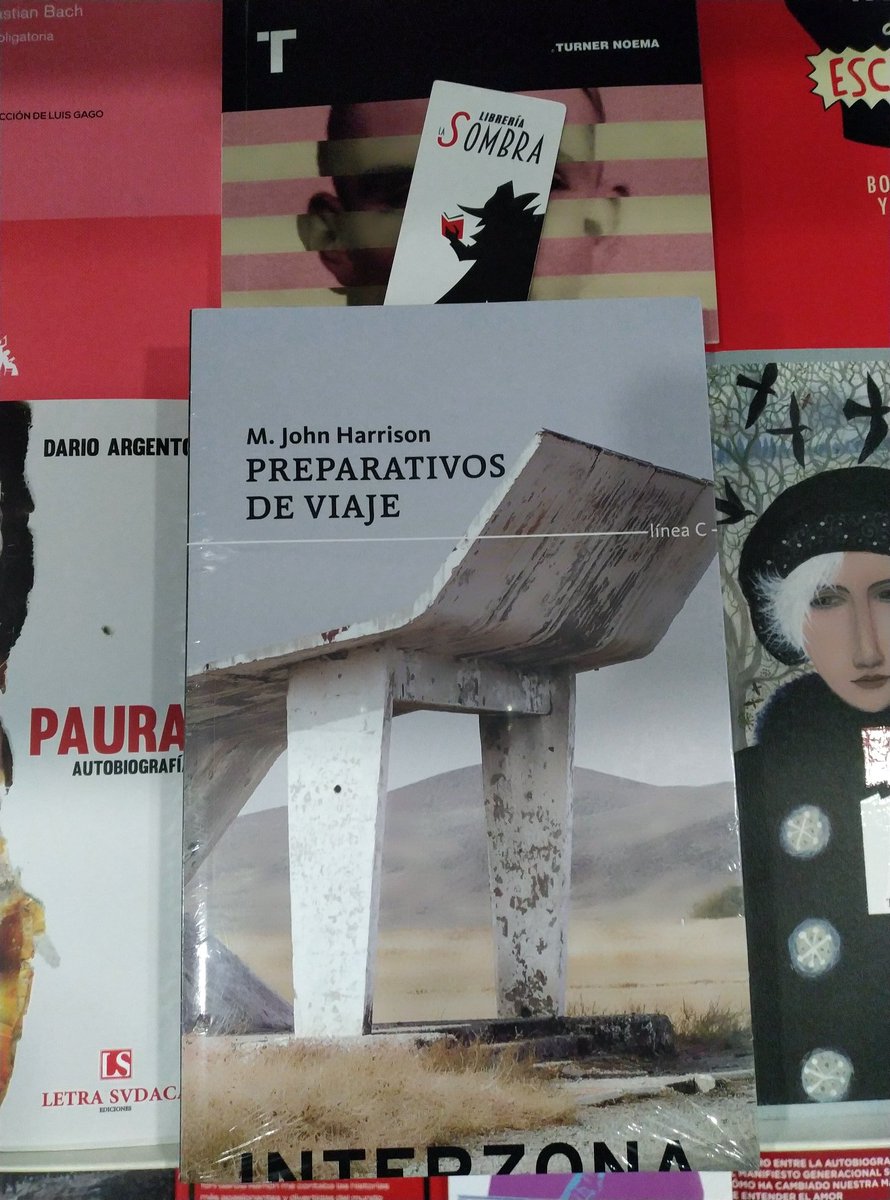 LaSombraLibros's tweet photo. ¡Recuperación de todo un clásico! @interZona vuelve a traernos #PreparativosDeViaje del gran #MJohnHarrison. https://t.co/x3UbkvAafY