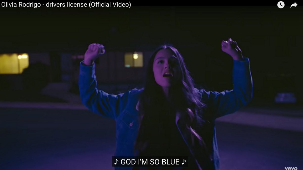 gaby108's tweet photo. @Olivia_Rodrigo you know it. #BlueMonday #driverslicense https://t.co/MfiblwG8KC