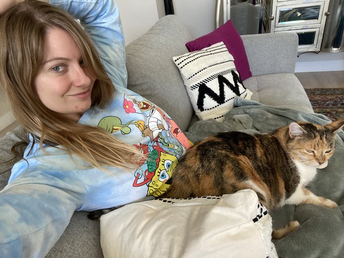 Lucy has been a cuddle bug lately https://t.co/QE2QvqbH0P