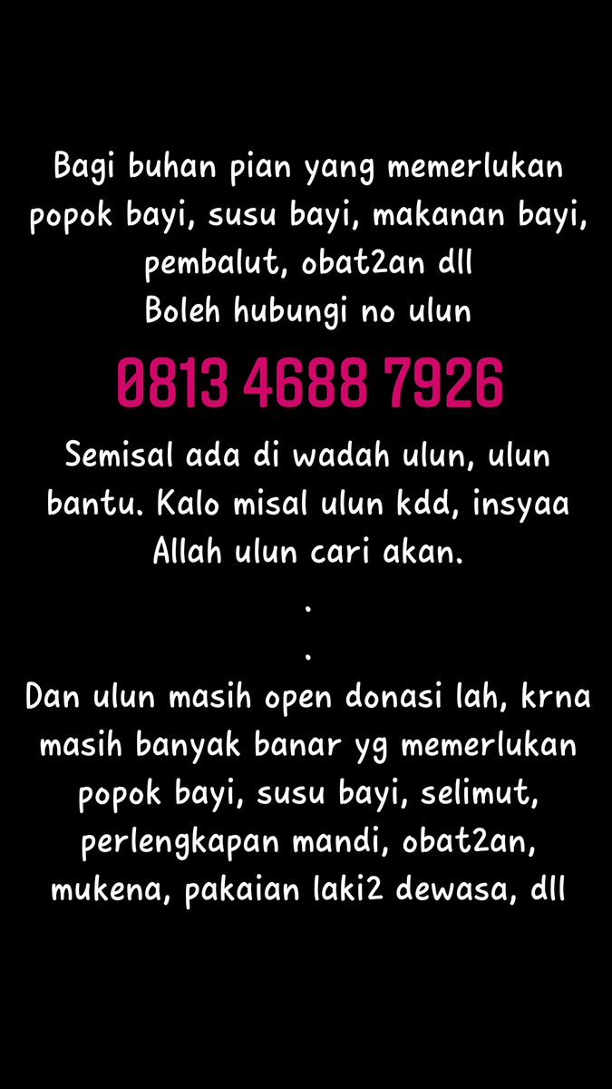 Tolong bantu share