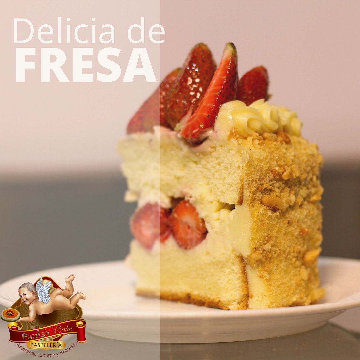 Buenas tardes, les compartimos nuestra Delicia de Fresa 🍓está hecha a base de un bizcocho esponjoso, relleno con crema tipo mousse y trozos de fresa, cubierta con la misma crema con lluvia de maní y fresas que inundarán tu paladar de su delicioso sabor😋
#paulascake #tortas #ccs