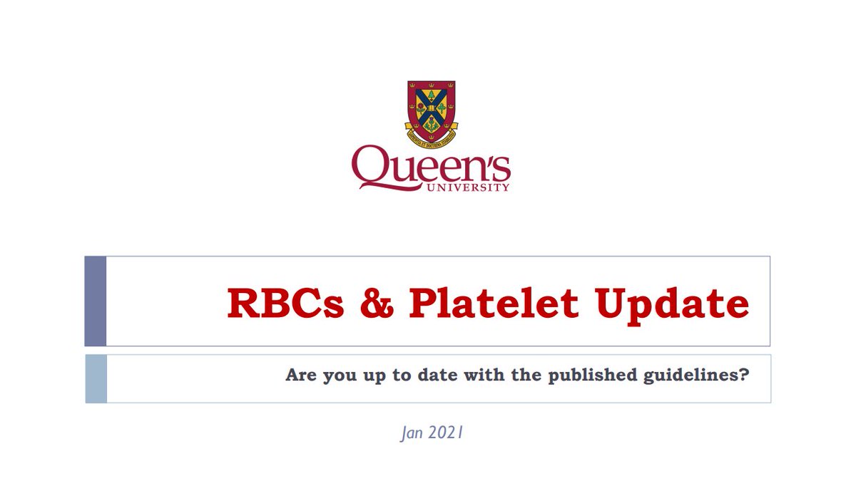 ORBCoN1's tweet photo. Red Blood Cells and Platelets – Are you up to date with the published guidelines?

Presentation by Dr. @JeannieCallum 

Find the slide deck here: https://t.co/H6mPTBctXo https://t.co/3d08VLo6Mc