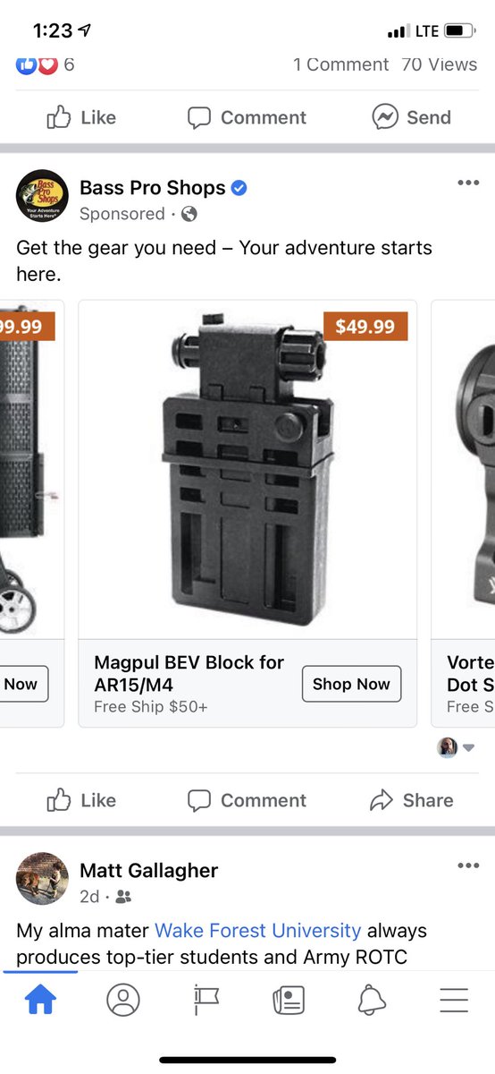 5/x More stuff in my feed that “Facebook has banned.”