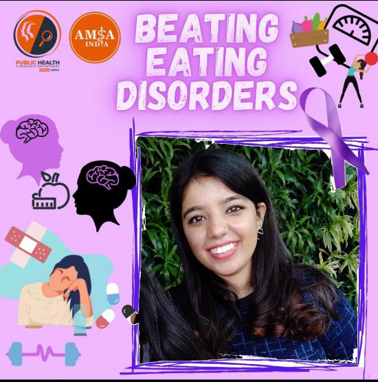 SaundaryaMonga's tweet photo. Myth: You can tell whether or not someone has an eating disorder based on their appearance and body size. 

I support @phrd_amsaindia  @AMSA_INDIA  in their campaign to #BeatingEatingDisorders by Beating the myths surrounding them . #PHRD  #eatingdisordertwt #ProjectMuskurahat https://t.co/8yLQVqAQCO