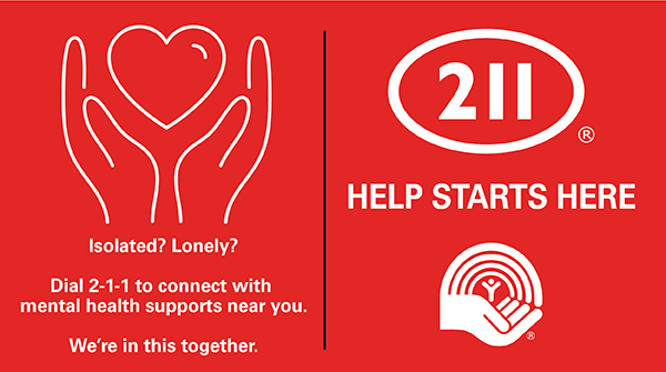 BonnieCrombie's tweet photo. #COVID19 has brought so much uncertainty into our lives &amp; forced many people to isolate from those they need most. 211 is a free and confidential resource, available 24/7, to connect anyone going through a tough time with mental health resources in their community. #BlueMonday https://t.co/gKDU3Hv8Qd