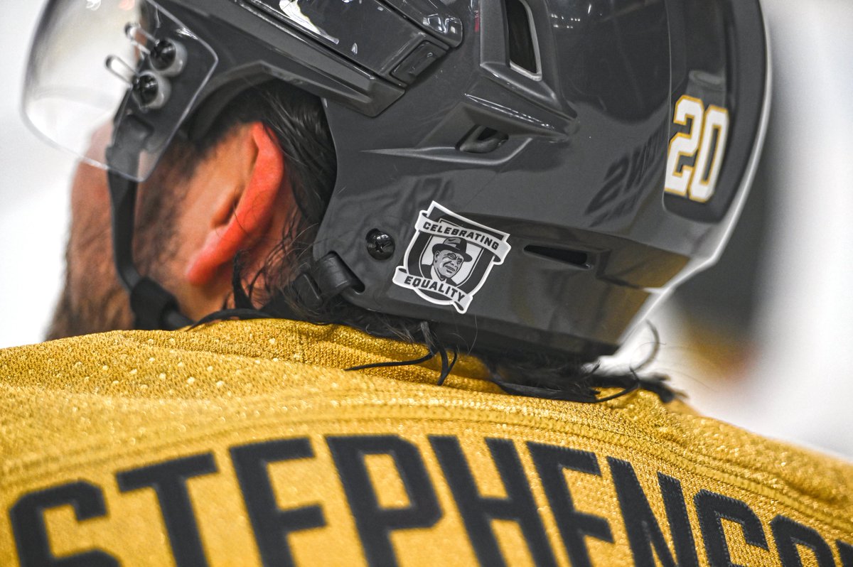 63 years ago, Willie O’Ree made history as the first Black player to play in an <a href="/NHL/">NHL</a> game.
 
On this #MLKDay, we celebrate these two trailblazers and their commitment to equality. We’re joining the rest of the league in wearing these helmet emblems throughout Black History Month.
