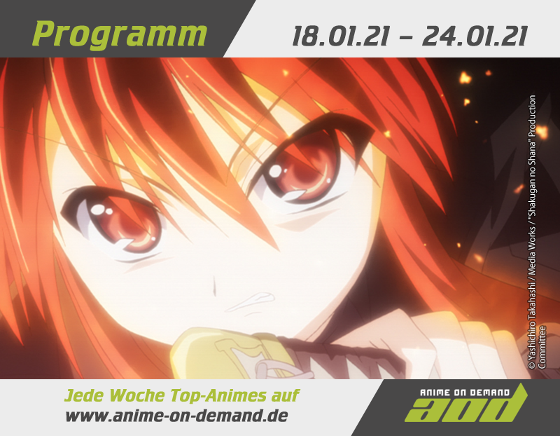 Ja, ist denn heut (noch) Weihnachten? 

Diese Woche gibt's reichlich Katalog-Nachschub auf AoD u.a. mit "Shakugan no Shana", der kompletten Staffel von "My Teen Romantic Comedy: SNAFU 2", "Ikki Tousen: Western Wolves" und "Captain Tsubasa 2018"!
▶️anime-on-demand.de/article/aod-pr…