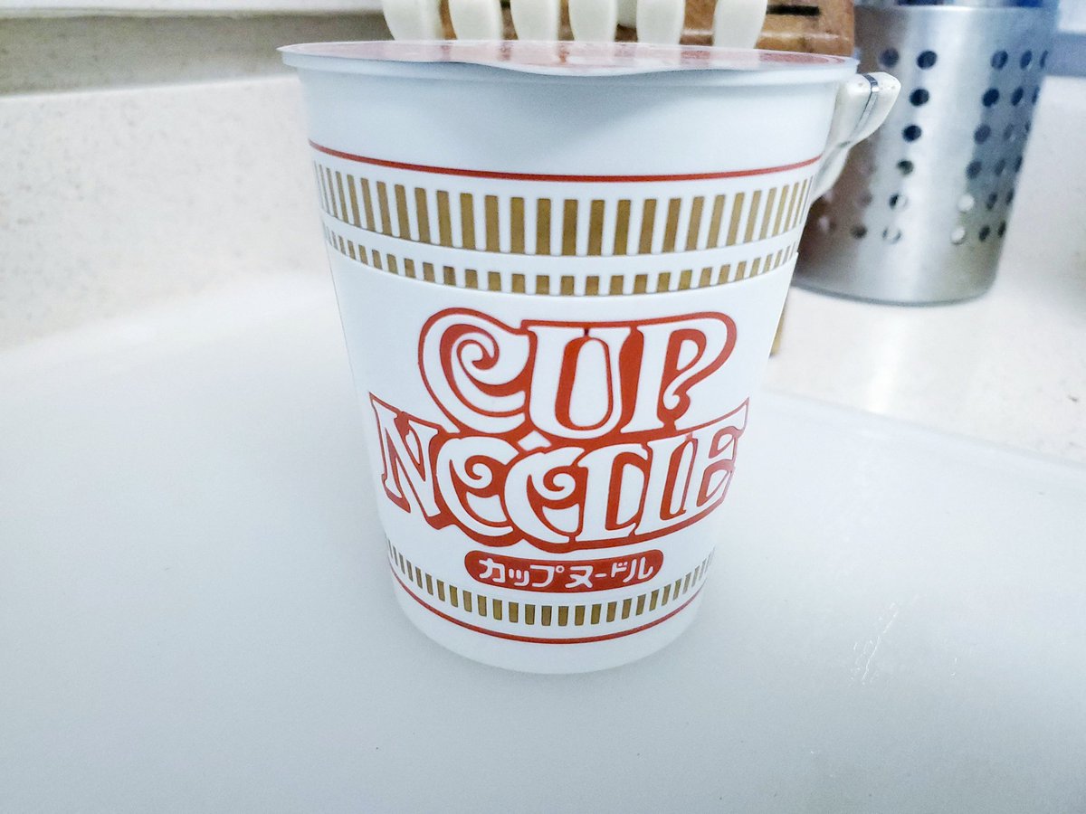 BandaiHobbyUS's tweet photo. Our Cup Noodle build over the weekend. Amazing how close it is to the real thing. DO NOT EAT ⚠️
#CupNoodle #Nissin #Hobby #HobbyKit #ModelKit #BestHitChronicle #Bandai https://t.co/E0kXoGNE0v
