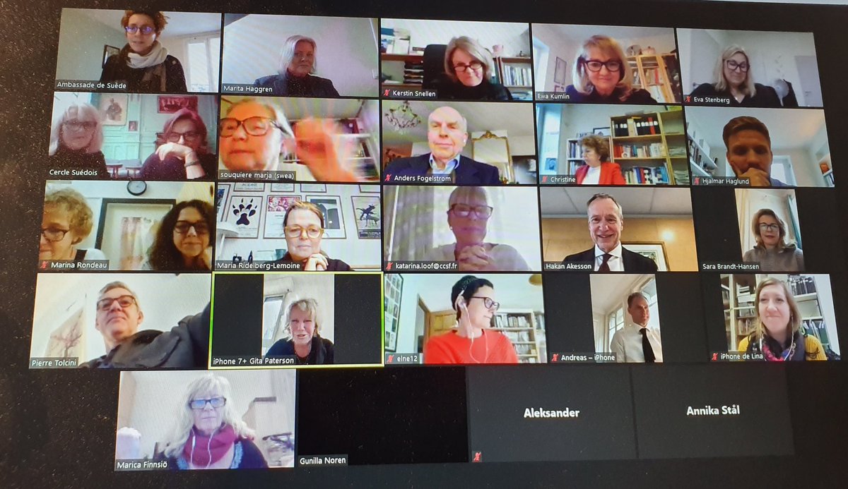 maritahaggren's tweet photo. Mycket givande institutionsmöte i regi av Sveriges ambassad i Frankrike! #SuedeenFrance #InstitutSuedois #MaisondesEtudiantsSuedois #EcoleSuedoise #EgliseSuedoise #CCSF #BusinessSweden #AAS #SVEA #BibliothequeNordique #CercleSuédois #SectionSuedoise #SwedishPolicyForum https://t.co/A94o6SozLn