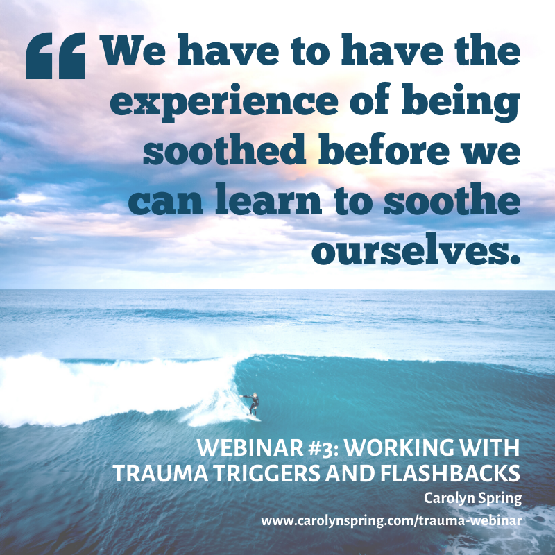 CarolynSpring's tweet photo. 'Calm down' only works if we know, neurobiologically, how to do it. We need the experience of being soothed by another human being before we can effectively do it for ourselves. Find out more at https://t.co/w7PkQ8jCuA

#trauma #dissociation #DID #therapy #PTSD #recovery https://t.co/QTKWsUTJua
