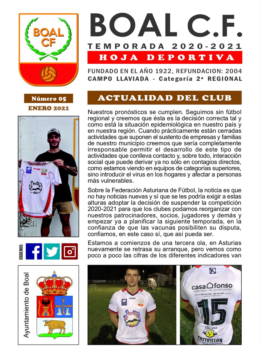 Boal Club de Fútbol tweet media