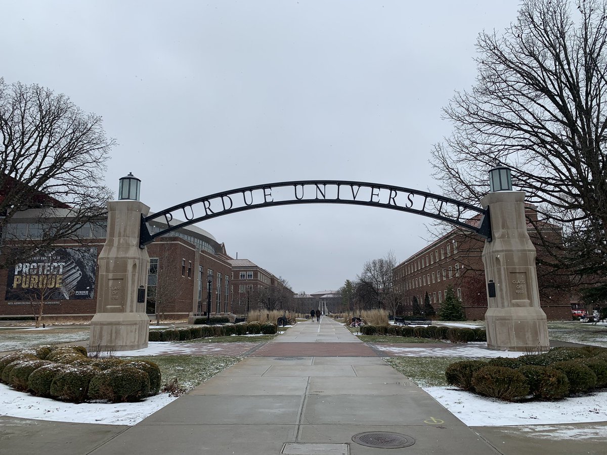 megrotjan's tweet photo. One of my favorite sights... a snowy @LifeAtPurdue - looking forward to another great semester! ❄️ https://t.co/MfSFqTpqwo
