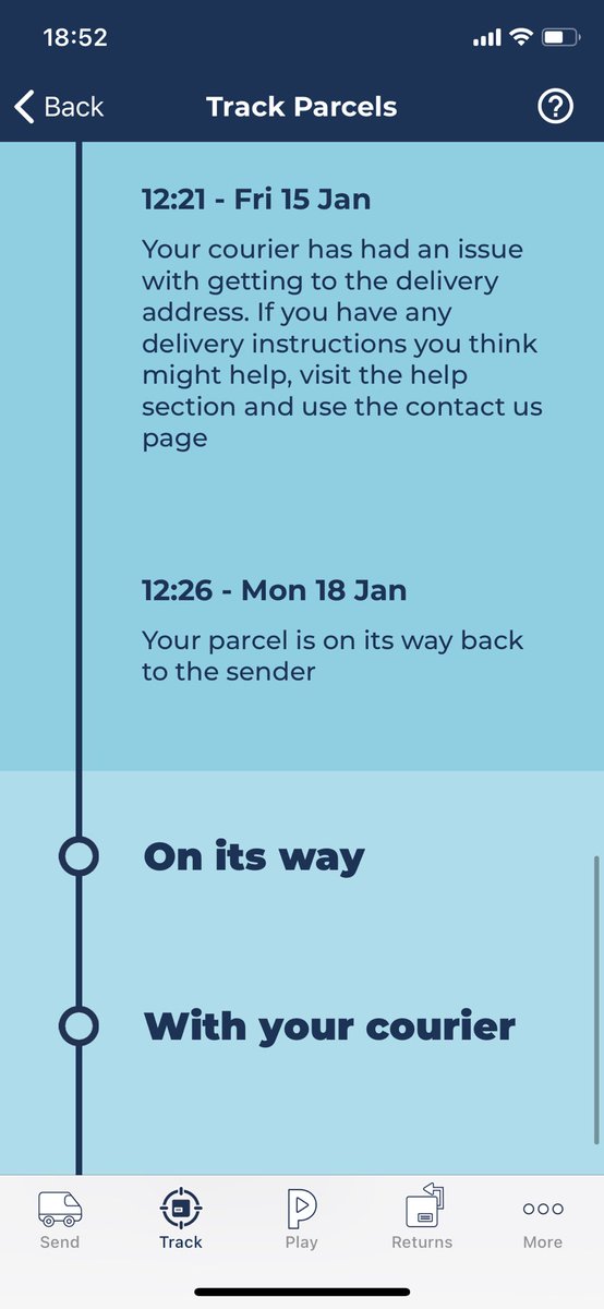 Ashurst_1985's tweet photo. @Hermesparcels I am literally at my wits end with this company. Please can I verbally speak with someone to resolve the issue you constantly have with my address. EVERY delivery that I order &amp; comes through you I never receive. Now yet again I have had 1 attempt &amp; returned! https://t.co/uYxeYQAn7X