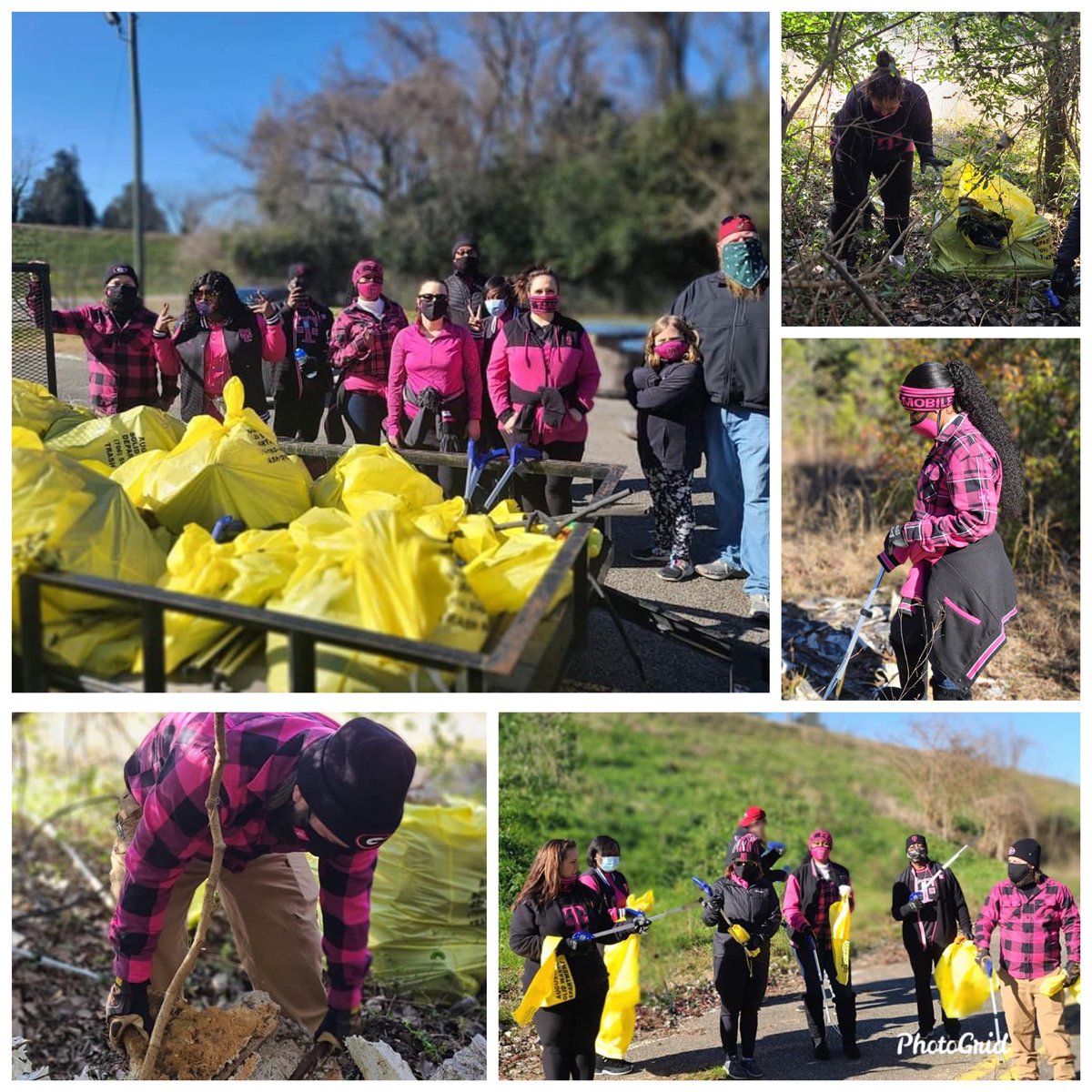 In honor of #MLKDay, our Augusta DomiNation #MCA took a #DayOn and volunteered with the #SavannahRiverKeepers to clean up and give back to the community 🙌 #WTW #DEandI <a href="/m_wan4life/">Wanny Manasse</a> <a href="/CallieField/">Callie Field</a>