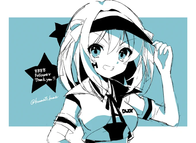 8888フォロワーありがとうございます!!✨ 