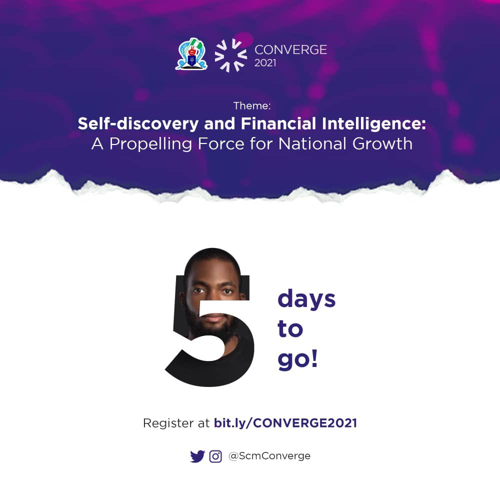 Is there really any hope for growth in Nigeria? Attend Converge and let us learn together.

Self discovery and Financial Intelligence; A Propelling Force for National Growth.