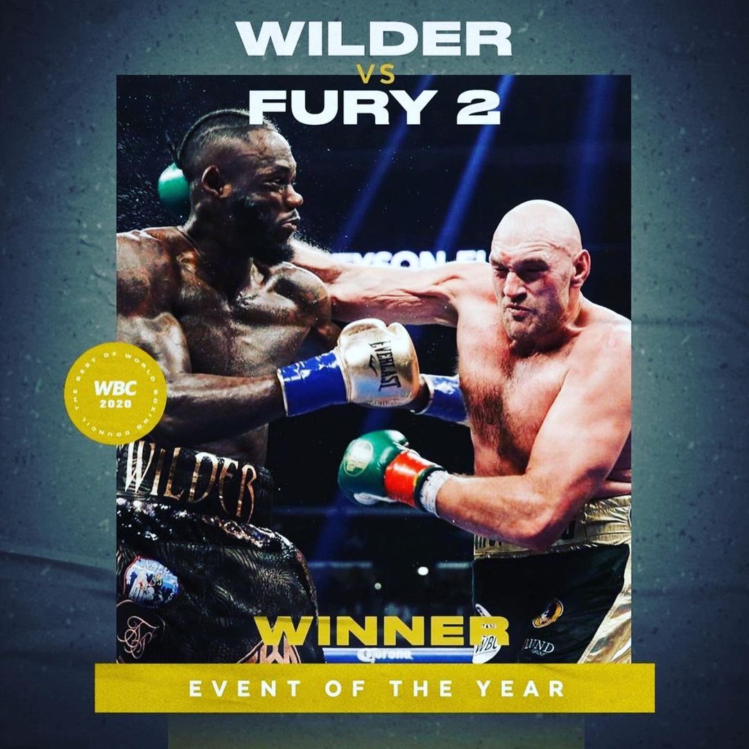 Tyson_Fury's tweet photo. The Gypsyking strikes again cleaning up at this years @WBCBoxing awards. 

Some great fighters nominated &amp; I won in some major events. Very blessed 🙏 stay safe and keep positive god bless you all. Let’s hope 2021 is another amazing year.🙏🥳 https://t.co/VnvZ0Lea0l