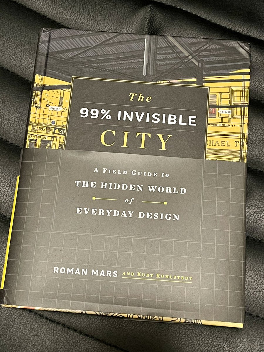LOVE GREAT BOOKS? I really like  @romanmars’ new book “The 99% Invisible City” & have an extra copy. So I’m going to try a “competition” to gift it to a young (under 30) urbanist or city-lover who is working to make their city better. READ below, & RT this to help spread the word!
