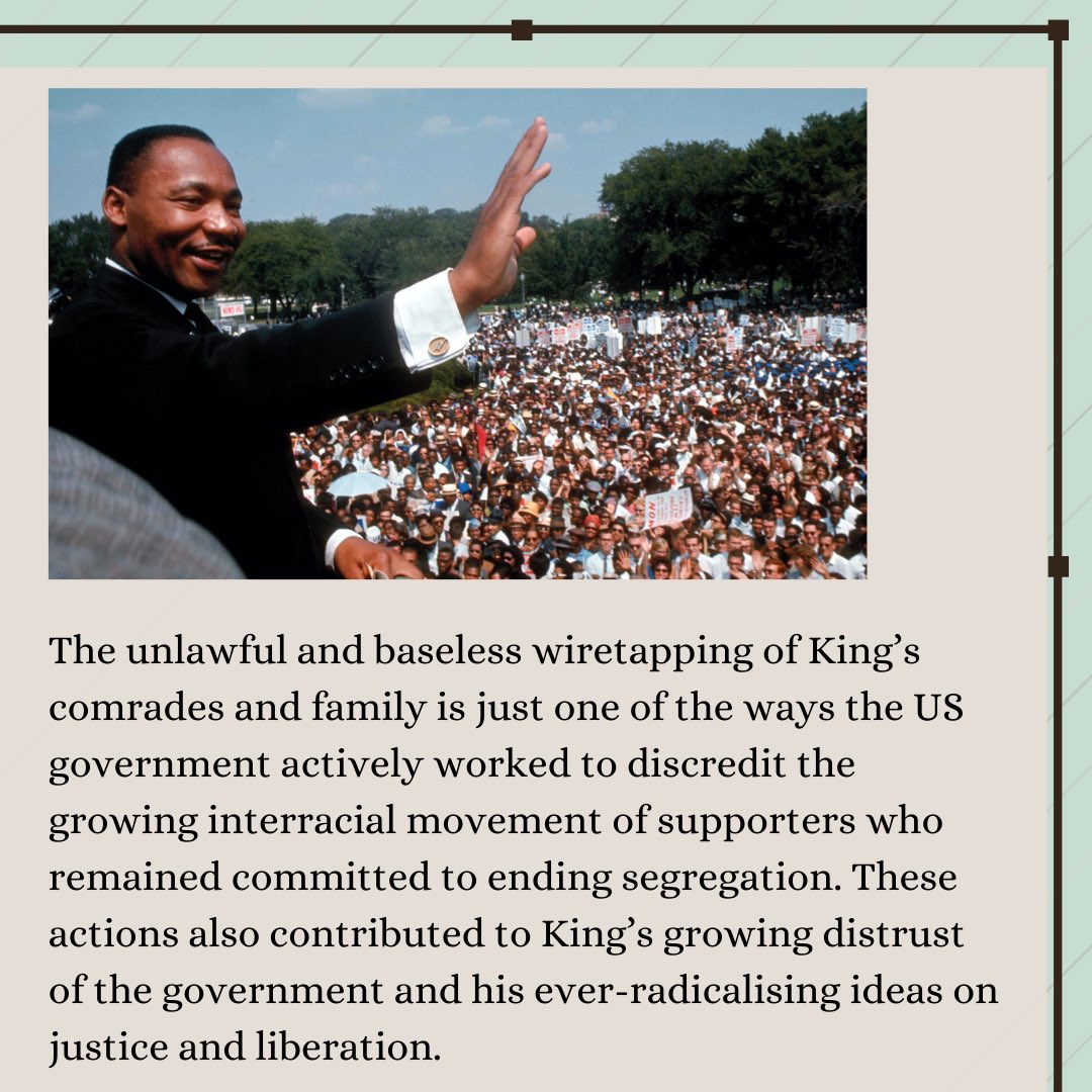 diversifyridley's tweet photo. As we take time to celebrate Martin Luther King Jr. Day, let’s not forget the true history about him and his actions. Honor him and his legacy by advocating for those he fought for as he dedicated his life to justice. https://t.co/5Ad6OW3OTO