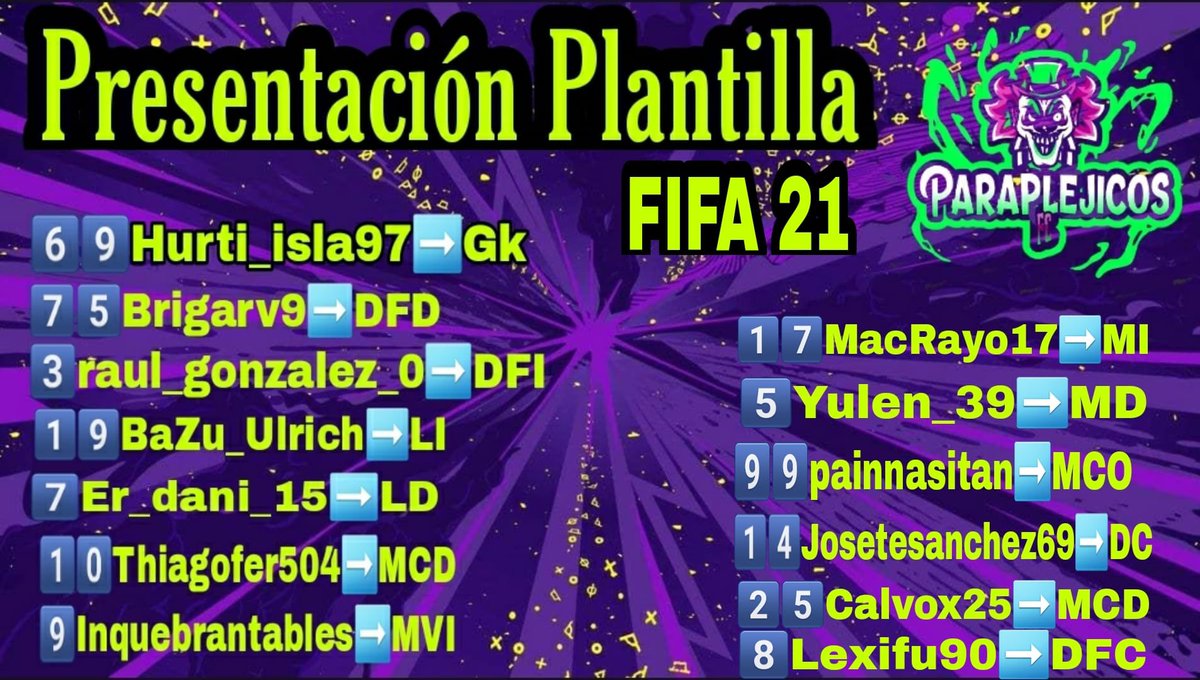 Orgulloso del equipo que estamos formando 👏👏👏