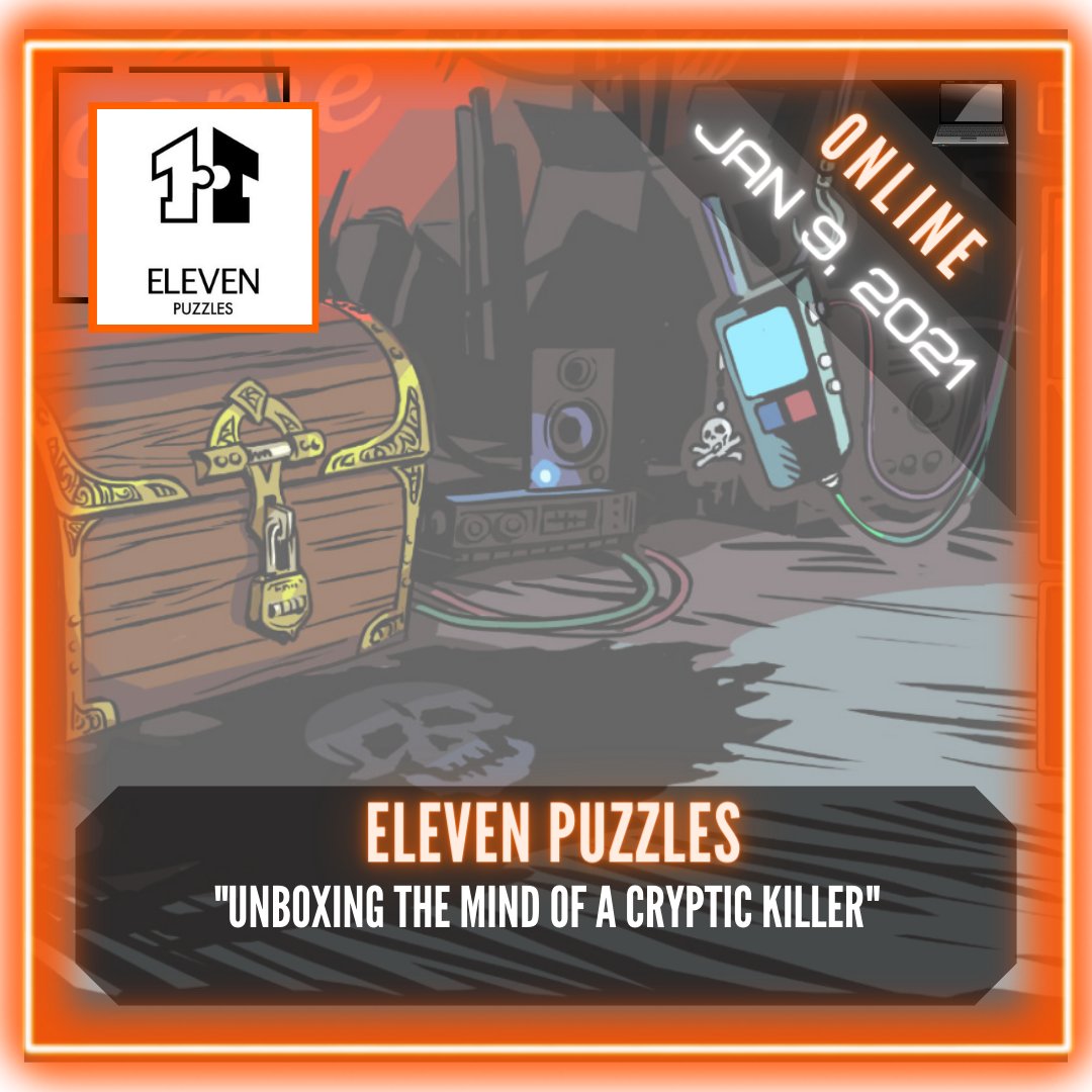 We really enjoyed playing this as a cooperative team game. 😍 Check out Eleven Puzzles's "Unboxing The Mind Of A Cryptic Killer": escapetheroomers.com/.../eleven-puz…...