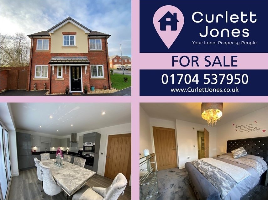 Could this be your new #dreamhome? 😍🏠

A stunning #3bed #familyhome. #Showhome finish and #movein ready. 

For more information and to view our other properties available curlettjones.co.uk/our-listings
To view or book a free valuation call us on 01704537950

#estateagent #southport